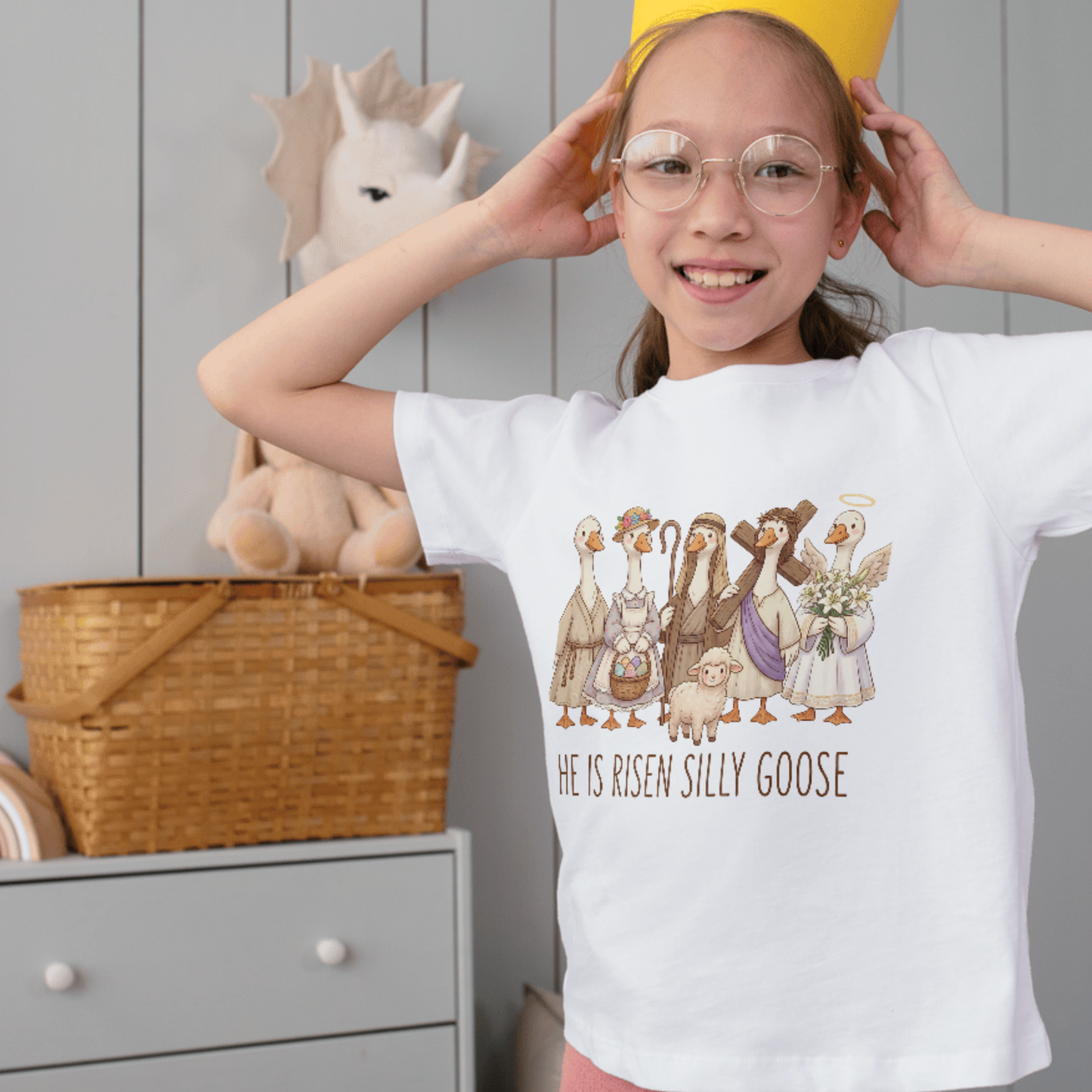 He Is Risen Silly Goose - Easter DTF Transfer