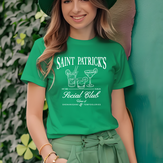 Social Club - St. Patty's Day DTF Transfer